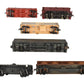 O Gauge Assorted Wooden Freight Cars #8910/220978/95274/993[2-Rail] [6] VG