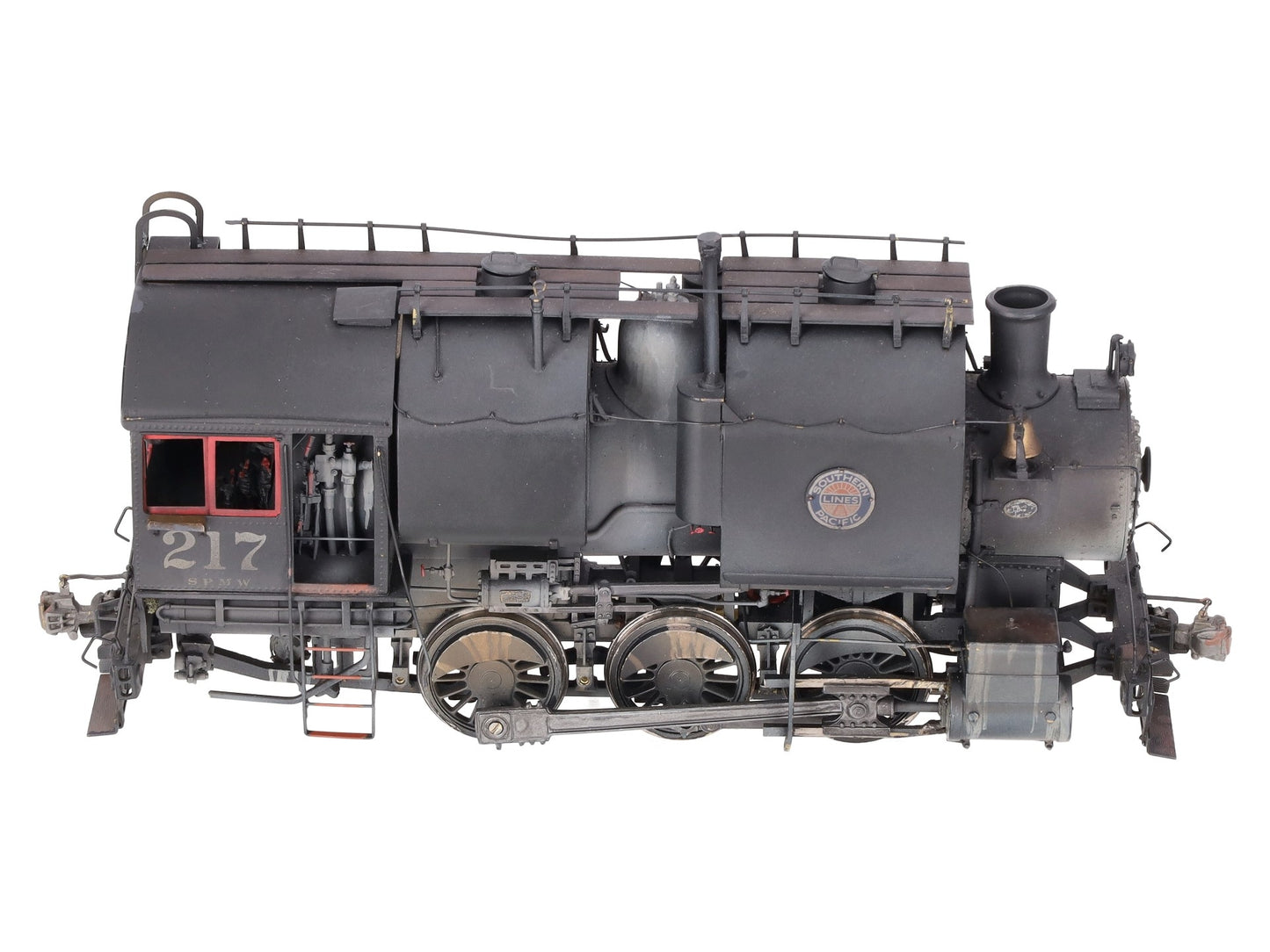 Westside Model Co. O Brass SP 0-6-0T Steam Locomotive #217 (2-Rail) - Painted/Box