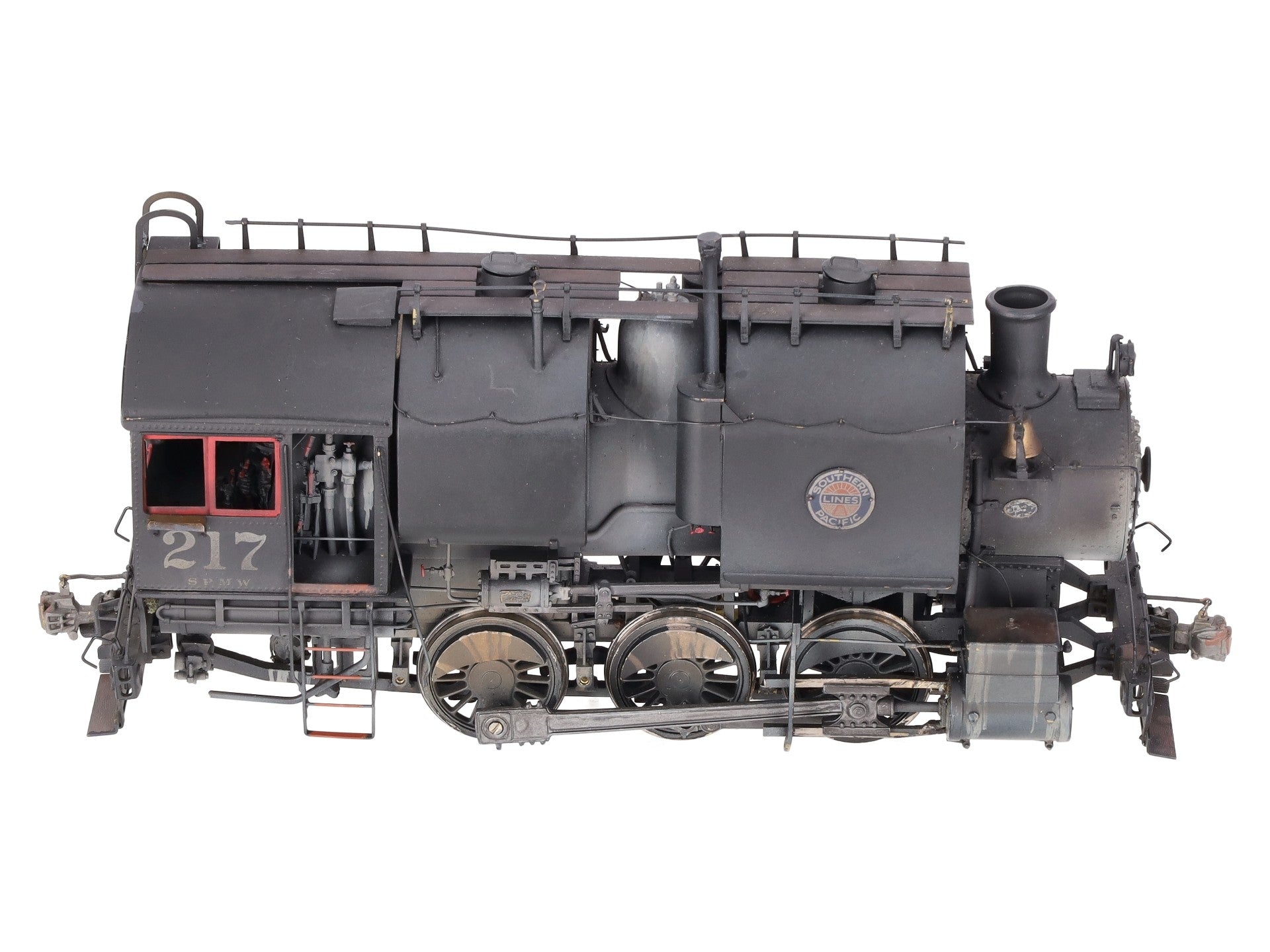 Westside Model Co. O Brass SP 0-6-0T Steam Locomotive #217 (2-Rail) - Painted/Box