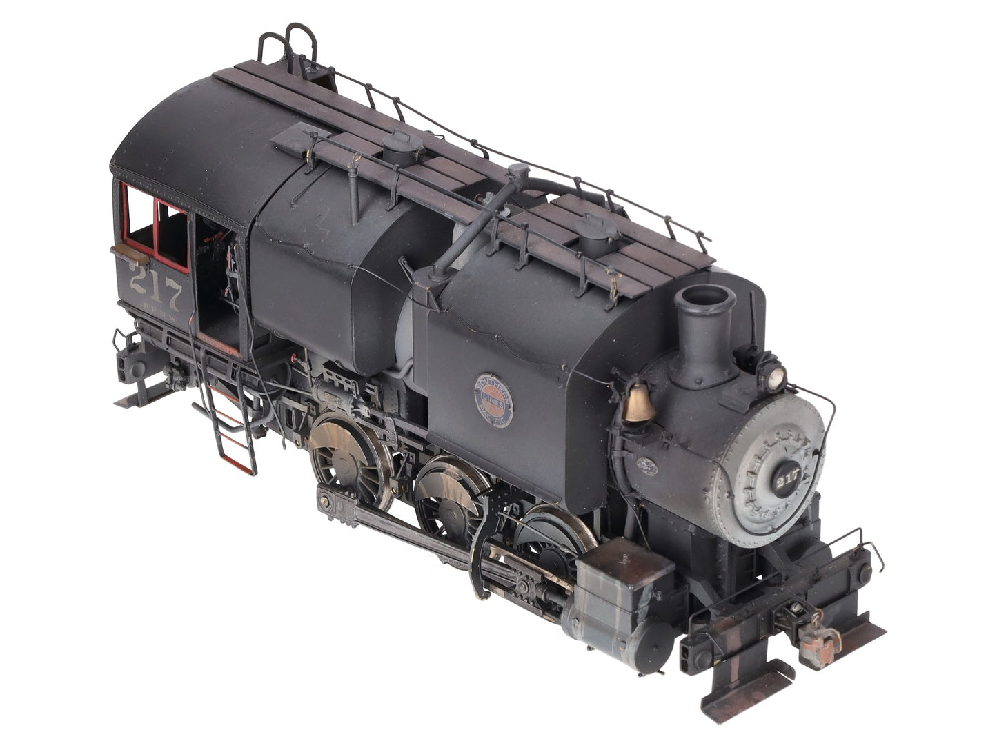 Westside Model Co. O Brass SP 0-6-0T Steam Locomotive #217 (2-Rail) - Painted/Box