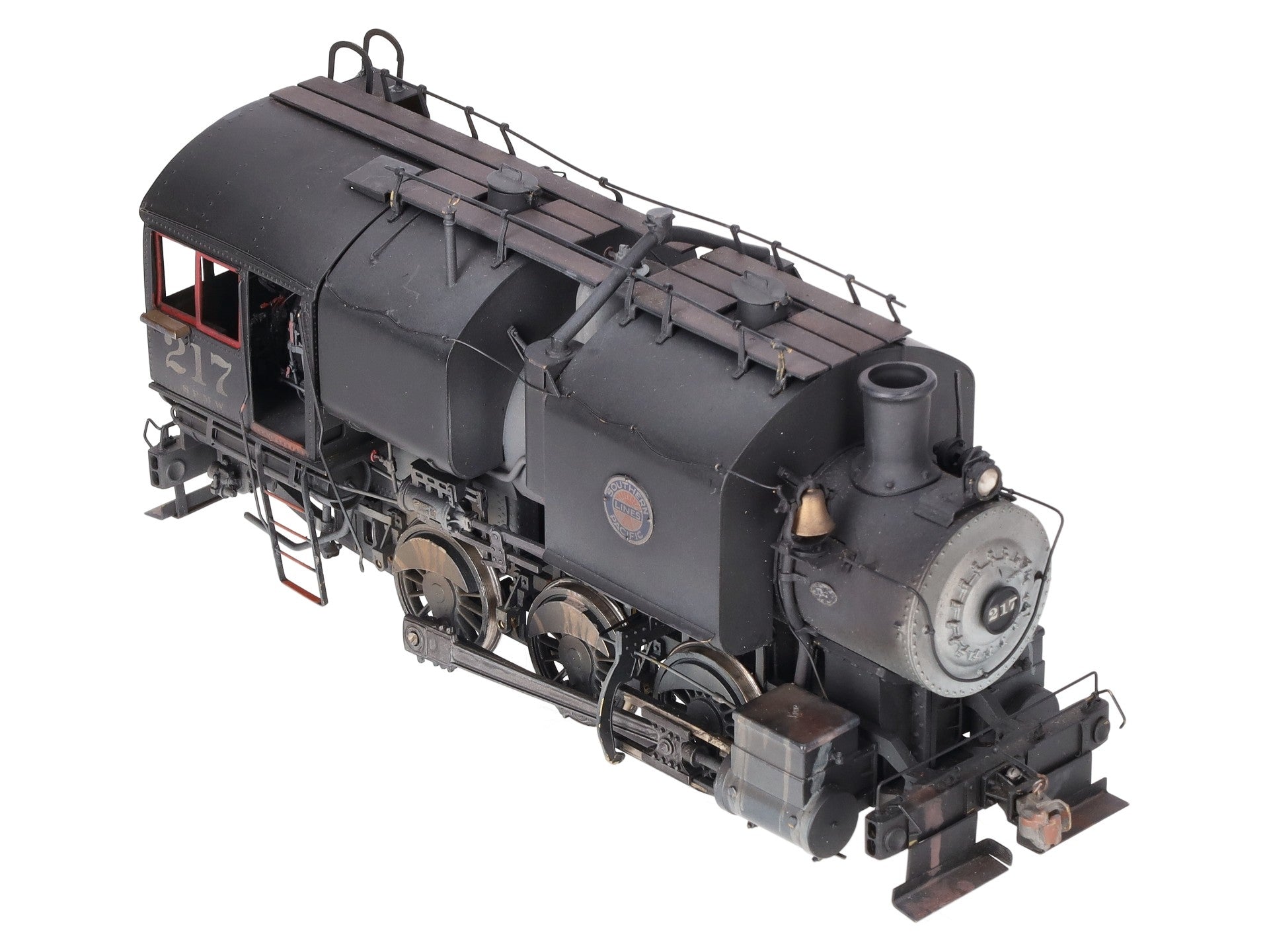 Westside Model Co. O Brass SP 0-6-0T Steam Locomotive #217 (2-Rail) - Painted/Box