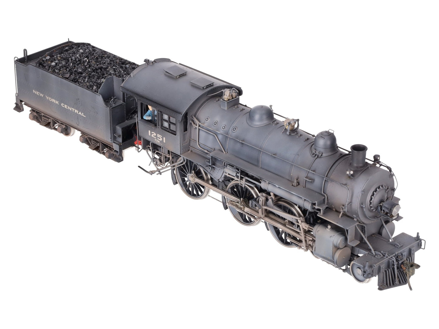 Precision Scale Co. 16265-1 O Brass NYC 4-6-0 Steam Loco & Tender #1251 2R - CP/Box