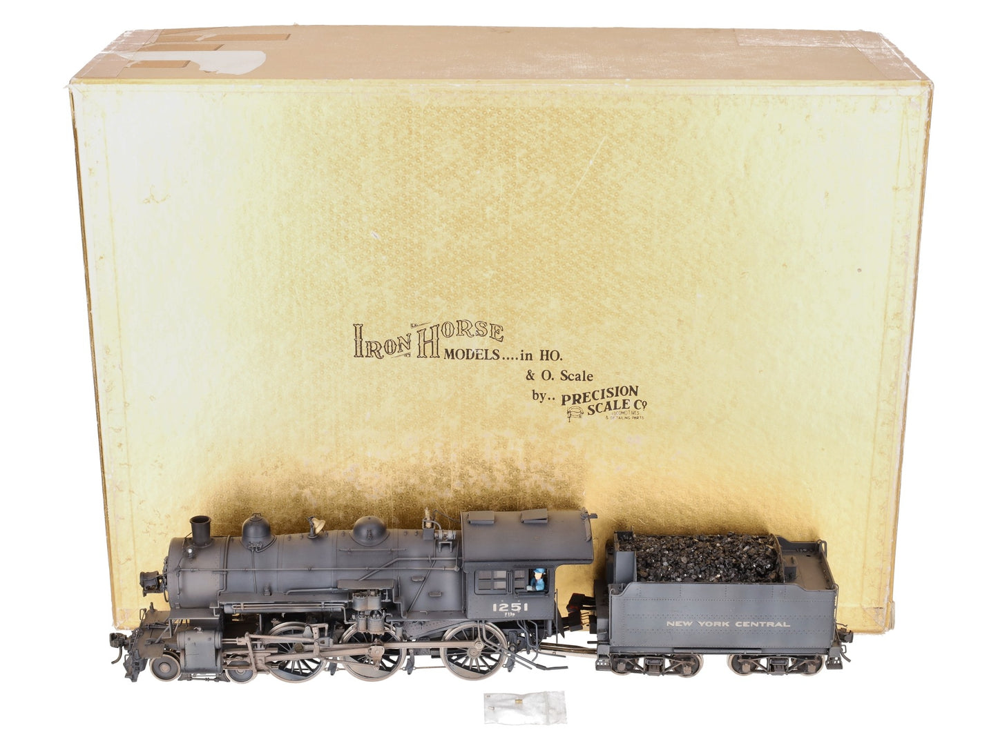 Precision Scale Co. 16265-1 O Brass NYC 4-6-0 Steam Loco & Tender #1251 2R - CP/Box