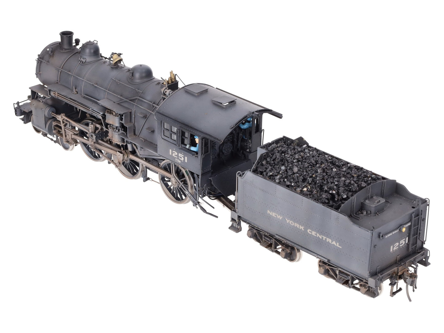 Precision Scale Co. 16265-1 O Brass NYC 4-6-0 Steam Loco & Tender #1251 2R - CP/Box