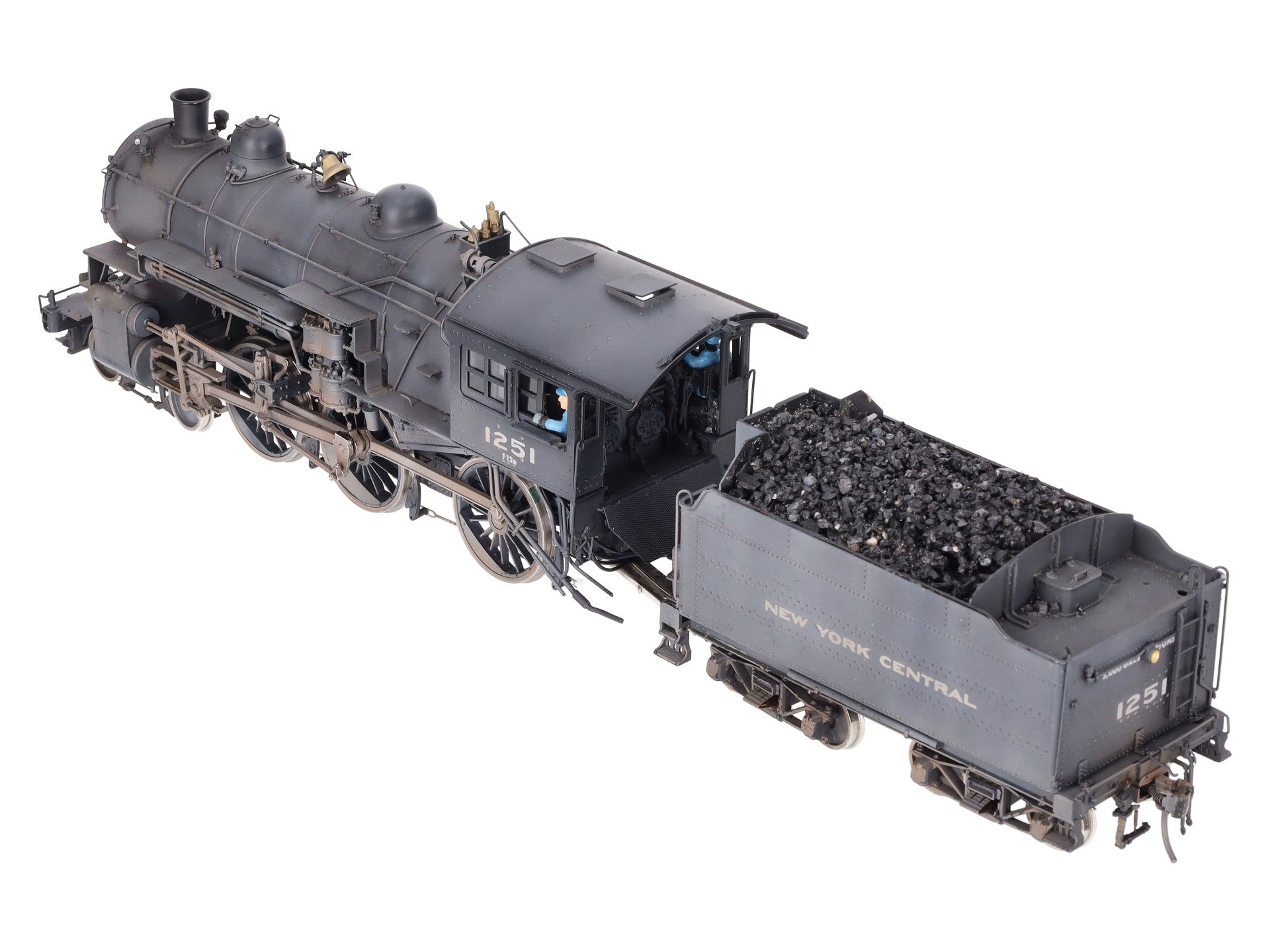 Precision Scale Co. 16265-1 O Brass NYC 4-6-0 Steam Loco & Tender #1251 2R - CP/Box