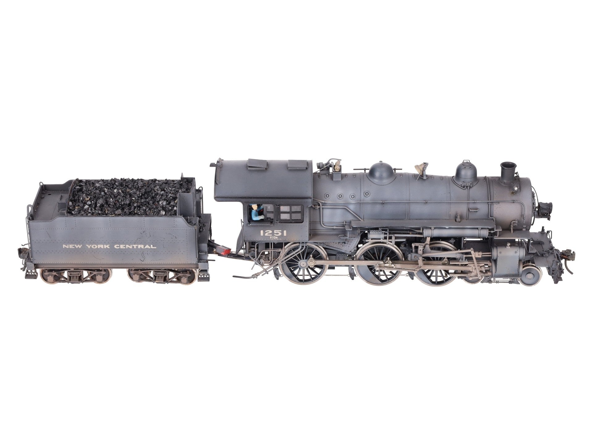 Precision Scale Co. 16265-1 O Brass NYC 4-6-0 Steam Loco & Tender #1251 2R - CP/Box