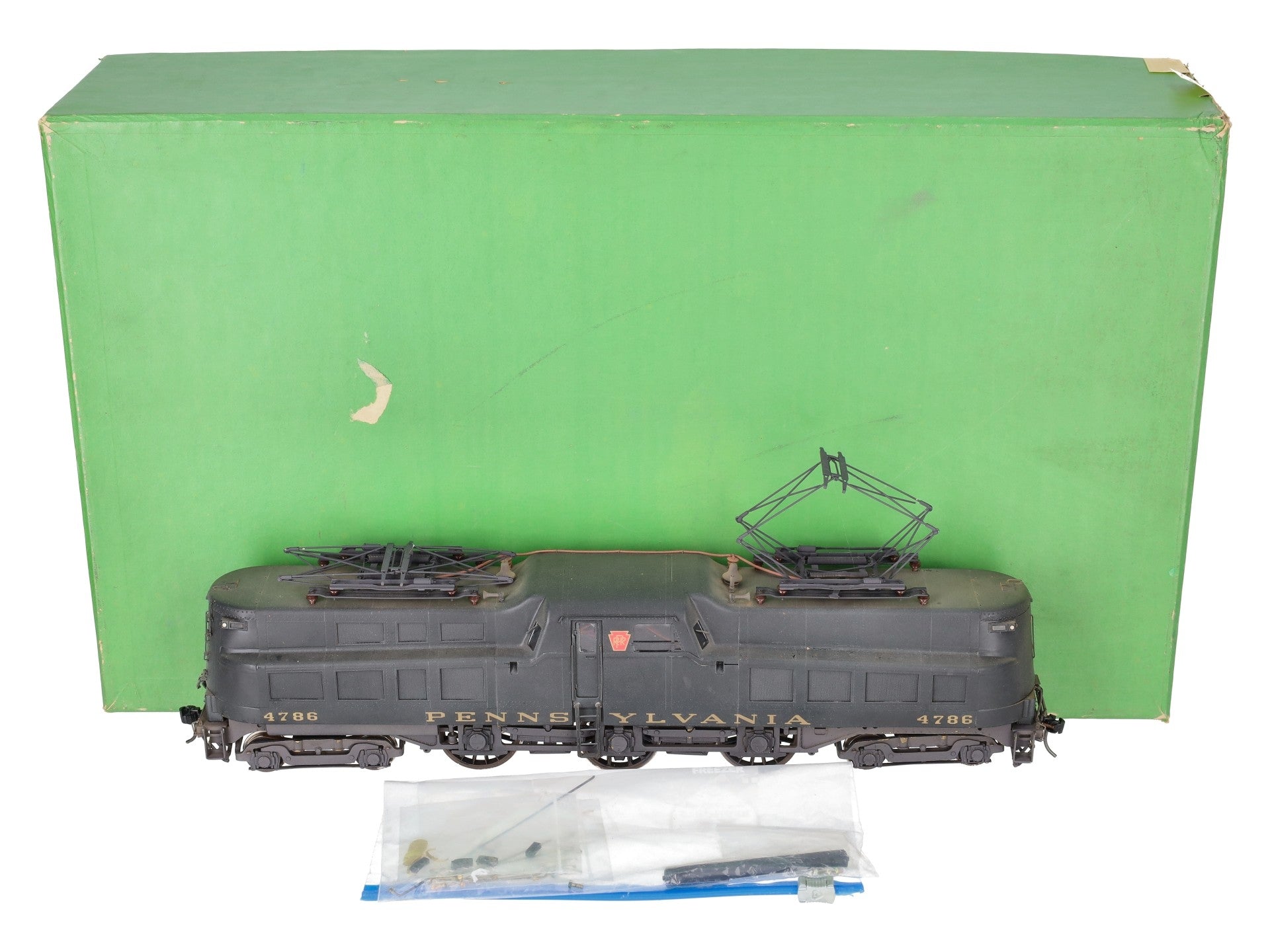 Overland OMI-0237 O Brass PRR P5A Electric Locomotive #4786 CP w/ DCC (2-Rail) VG/Box