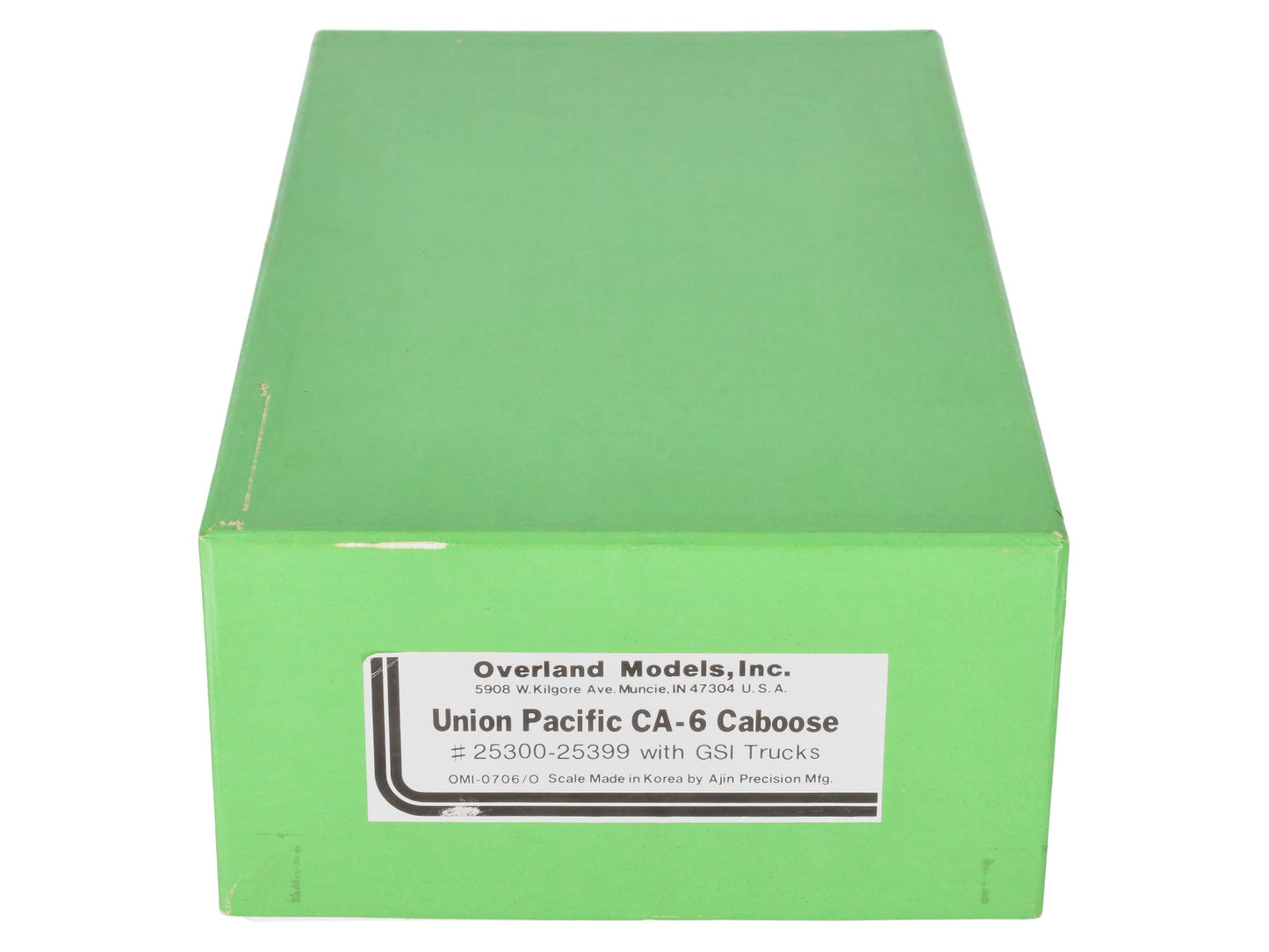 Overland 0706 O Scale Brass UP CA-6 Caboose #25326 (2-Rail) - Factory Painted LN/Box