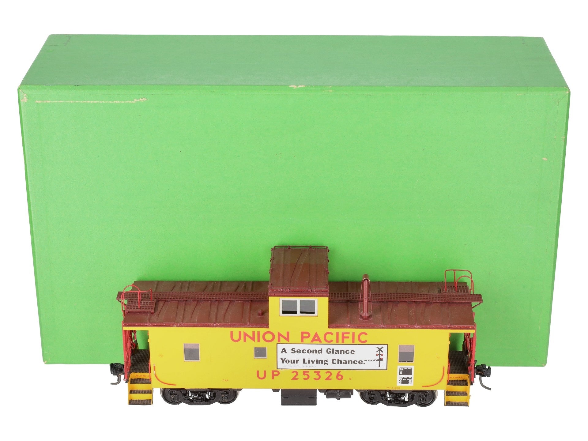 Overland 0706 O Scale Brass UP CA-6 Caboose #25326 (2-Rail) - Factory Painted LN/Box