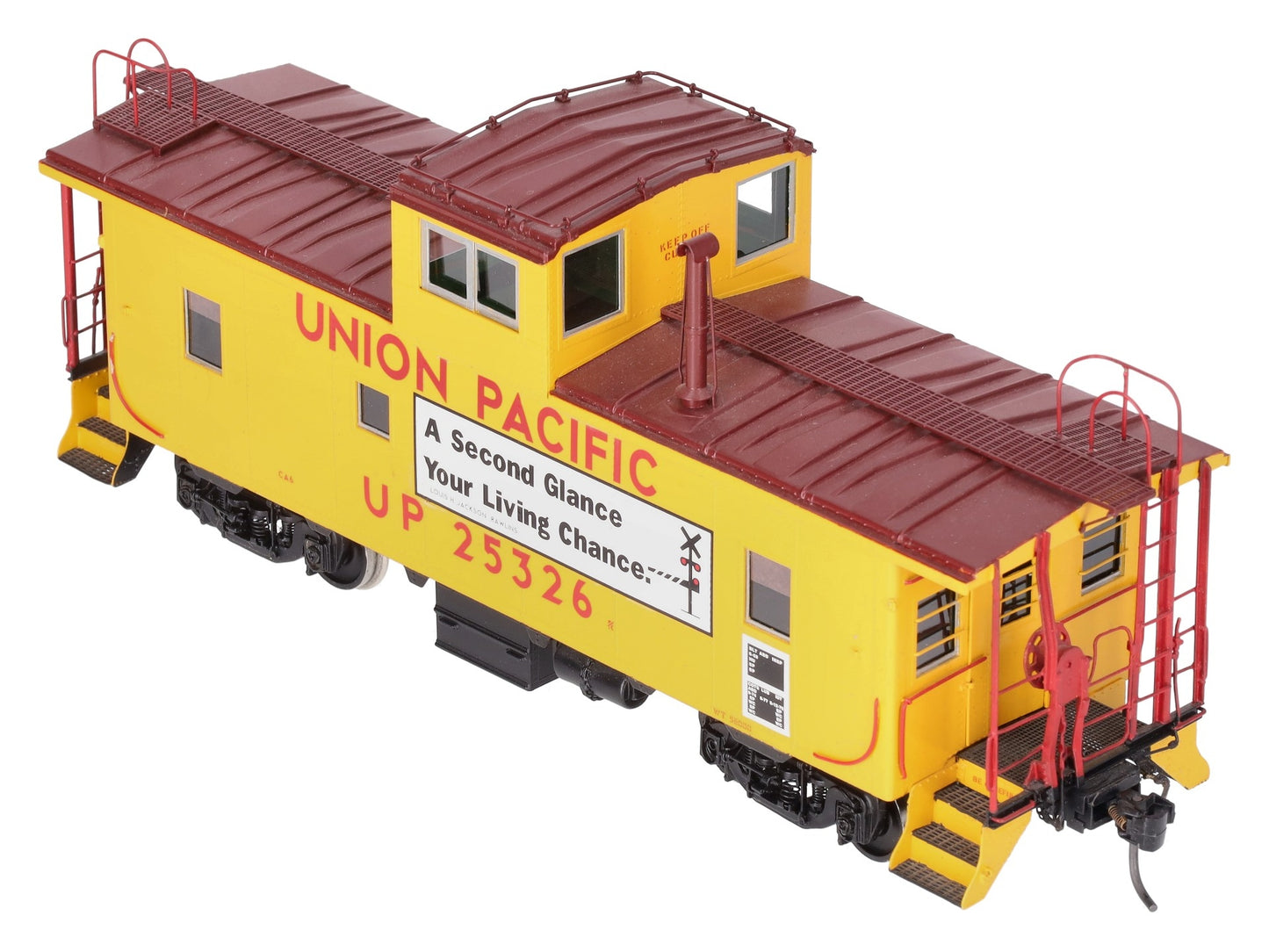 Overland 0706 O Scale Brass UP CA-6 Caboose #25326 (2-Rail) - Factory Painted LN/Box
