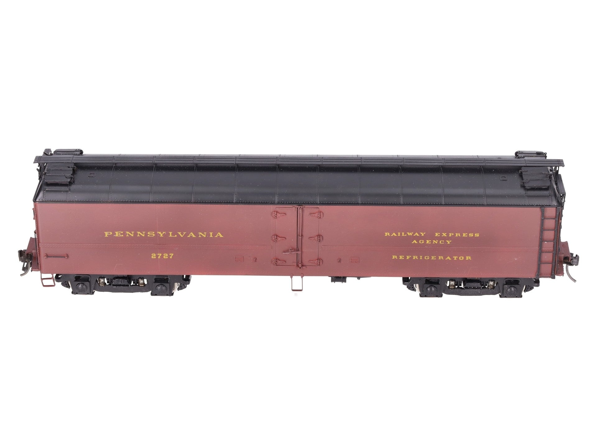 Precision Scale Co. 16123-1 O Brass PRR R50B Express Reefer #2727 (2-Rail) - FP VG/Box
