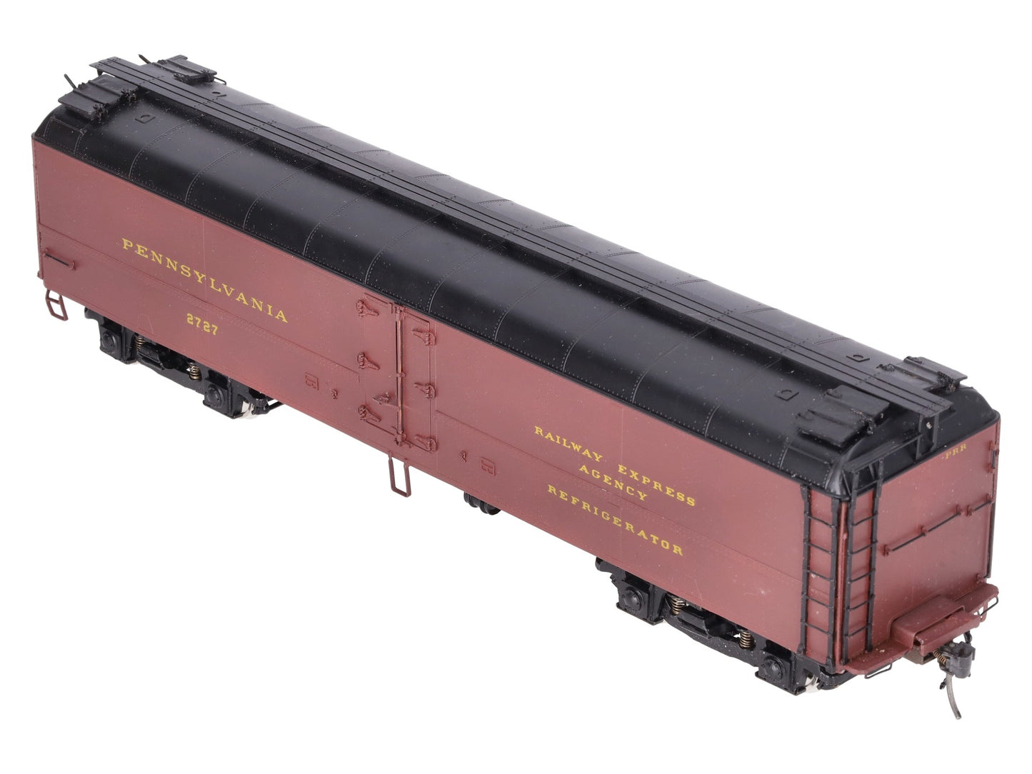 Precision Scale Co. 16123-1 O Brass PRR R50B Express Reefer #2727 (2-Rail) - FP VG/Box