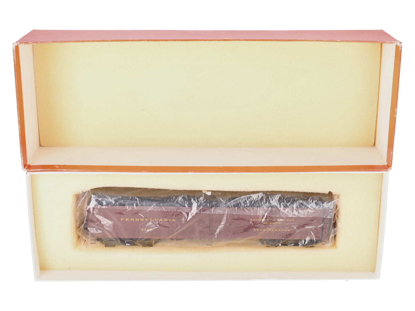 Precision Scale Co. 16123-1 O Brass PRR R50B Express Reefer #2727 (2-Rail) - FP VG/Box