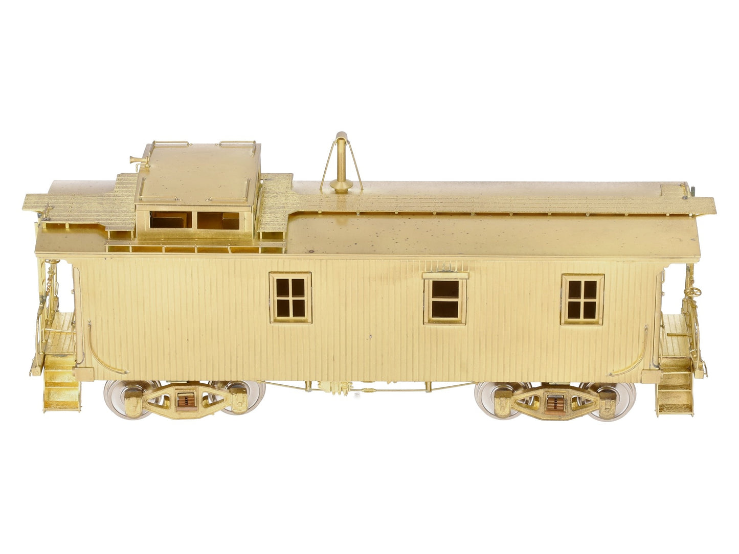Precision Scale Co. 15435 O Scale Brass NYC 19000-Series Wood Caboose (2-Rail) EX/Box