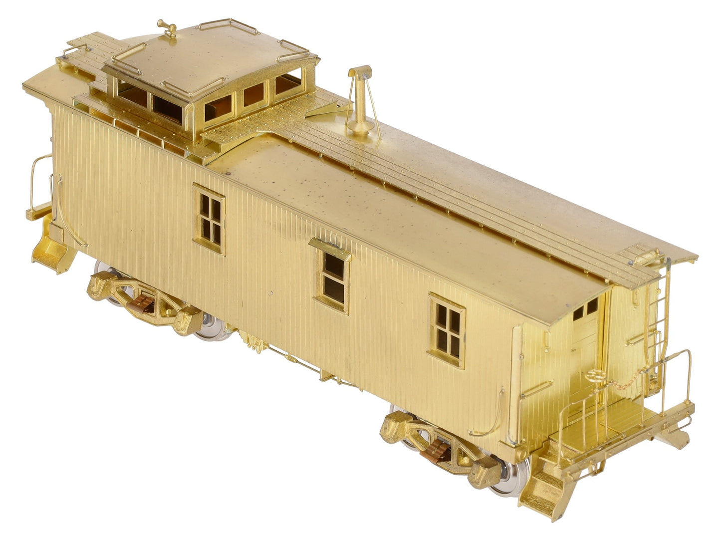 Precision Scale Co. 15435 O Scale Brass NYC 19000-Series Wood Caboose (2-Rail) EX/Box