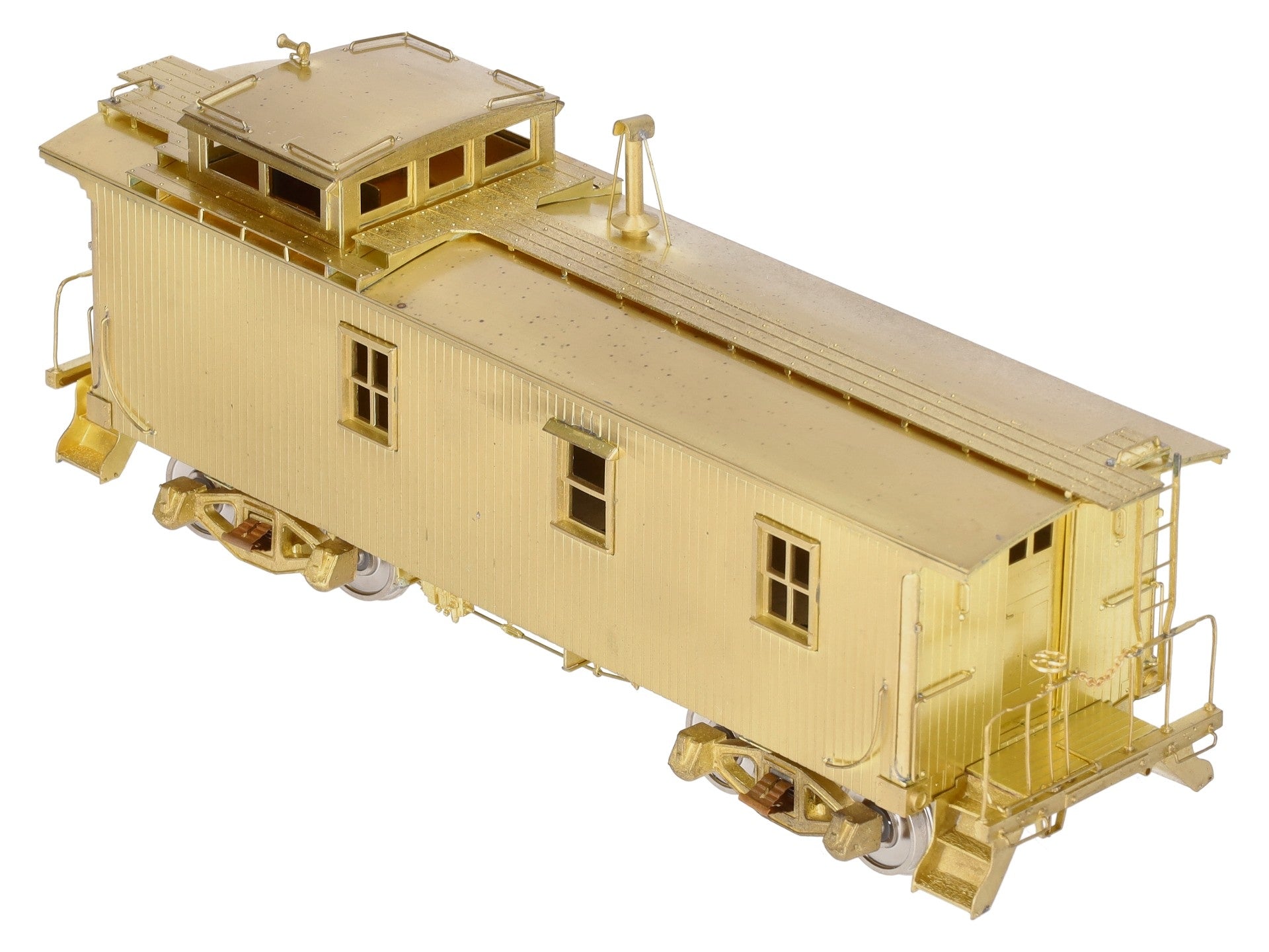 Precision Scale Co. 15435 O Scale Brass NYC 19000-Series Wood Caboose (2-Rail) EX/Box