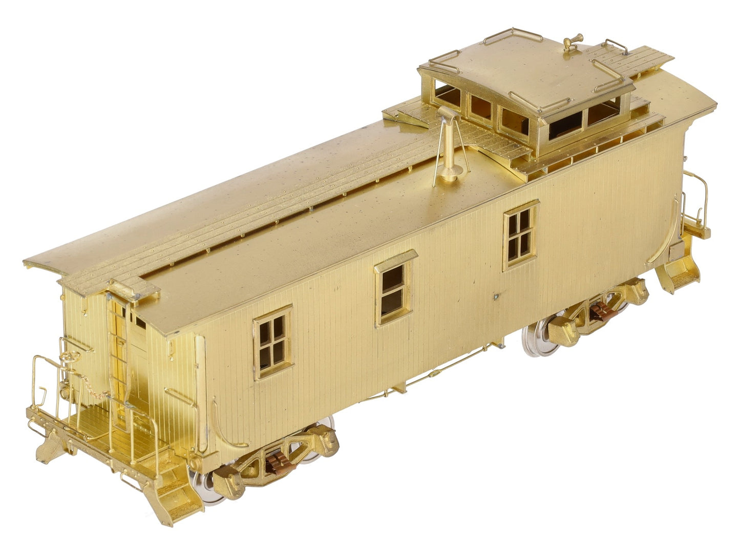Precision Scale Co. 15435 O Scale Brass NYC 19000-Series Wood Caboose (2-Rail) EX/Box