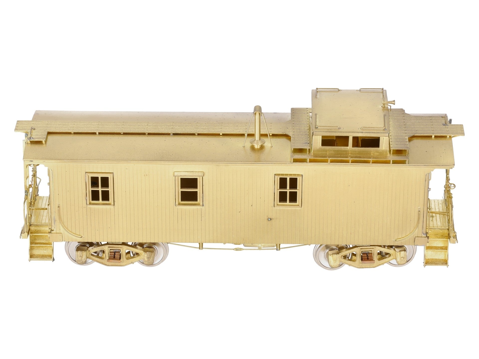 Precision Scale Co. 15435 O Scale Brass NYC 19000-Series Wood Caboose (2-Rail) EX/Box