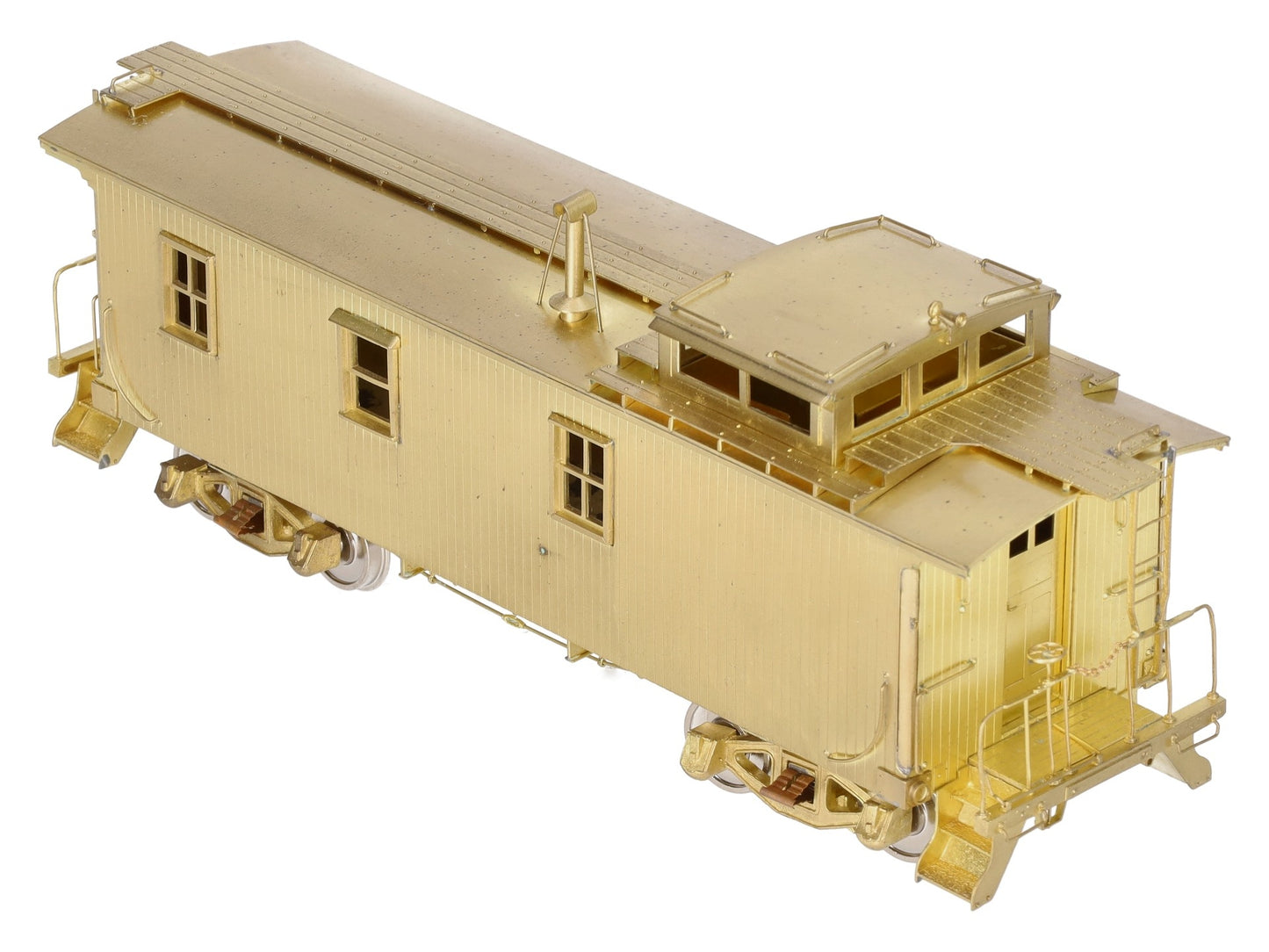 Precision Scale Co. 15435 O Scale Brass NYC 19000-Series Wood Caboose (2-Rail) EX/Box