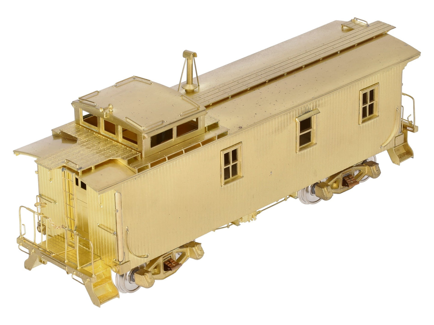 Precision Scale Co. 15435 O Scale Brass NYC 19000-Series Wood Caboose (2-Rail) EX/Box