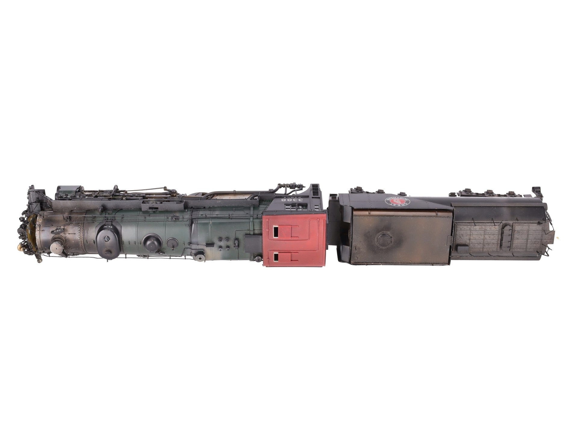 Oriental Limited O Brass GN 2-8-2 Steam Loco & Tender #3388 (2-Rail) w/ DCC - CP/Box