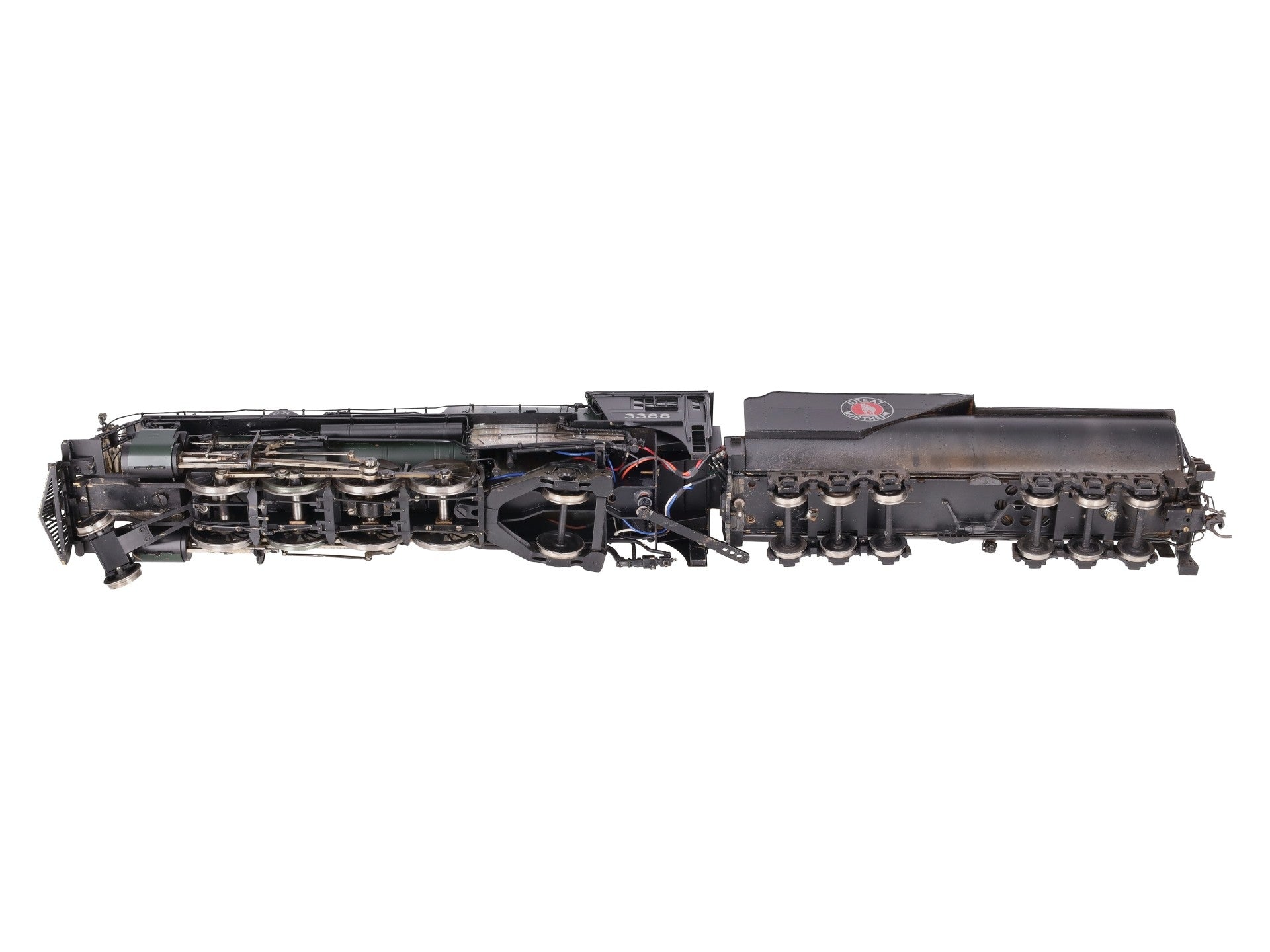 Oriental Limited O Brass GN 2-8-2 Steam Loco & Tender #3388 (2-Rail) w/ DCC - CP/Box