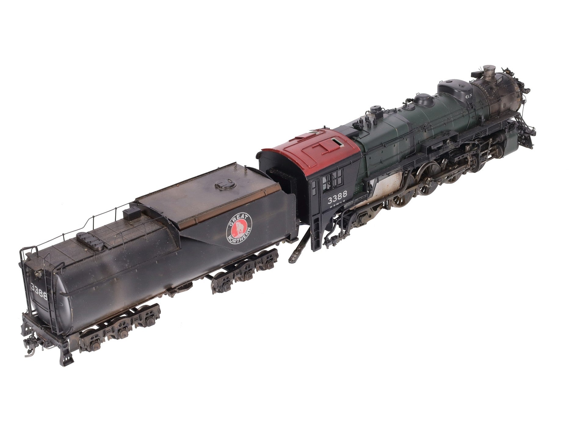 Oriental Limited O Brass GN 2-8-2 Steam Loco & Tender #3388 (2-Rail) w/ DCC - CP/Box