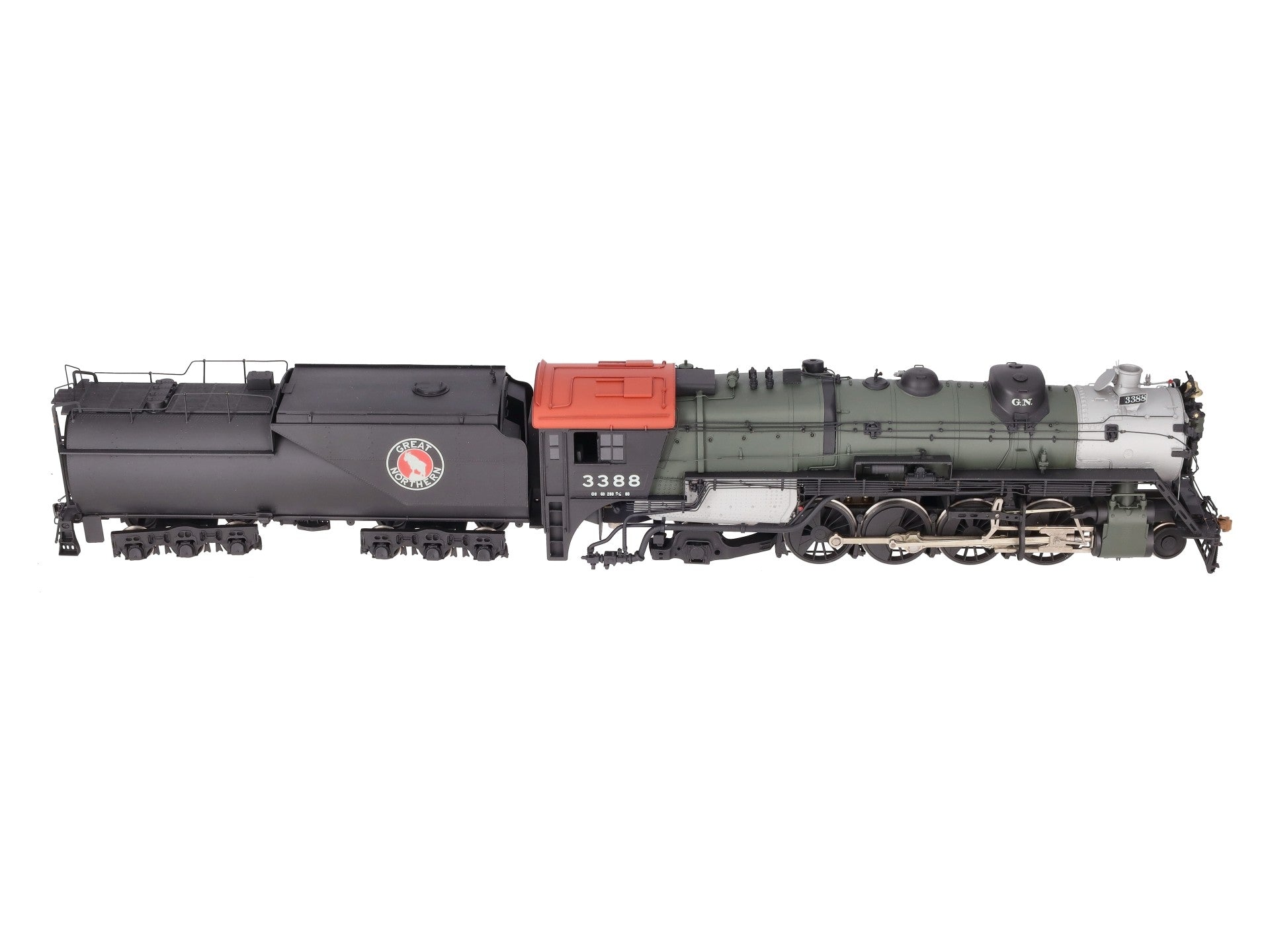 Oriental Limited O Scale Brass GN 2-8-2 Steam Locomotive & Tender #3388 (2-Rail)/Box