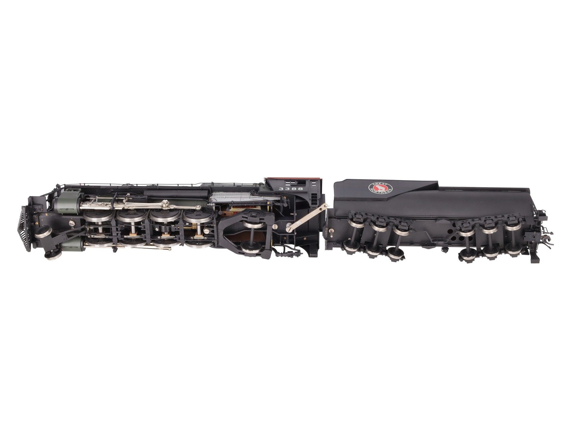 Oriental Limited O Scale Brass GN 2-8-2 Steam Locomotive & Tender #3388 (2-Rail)/Box