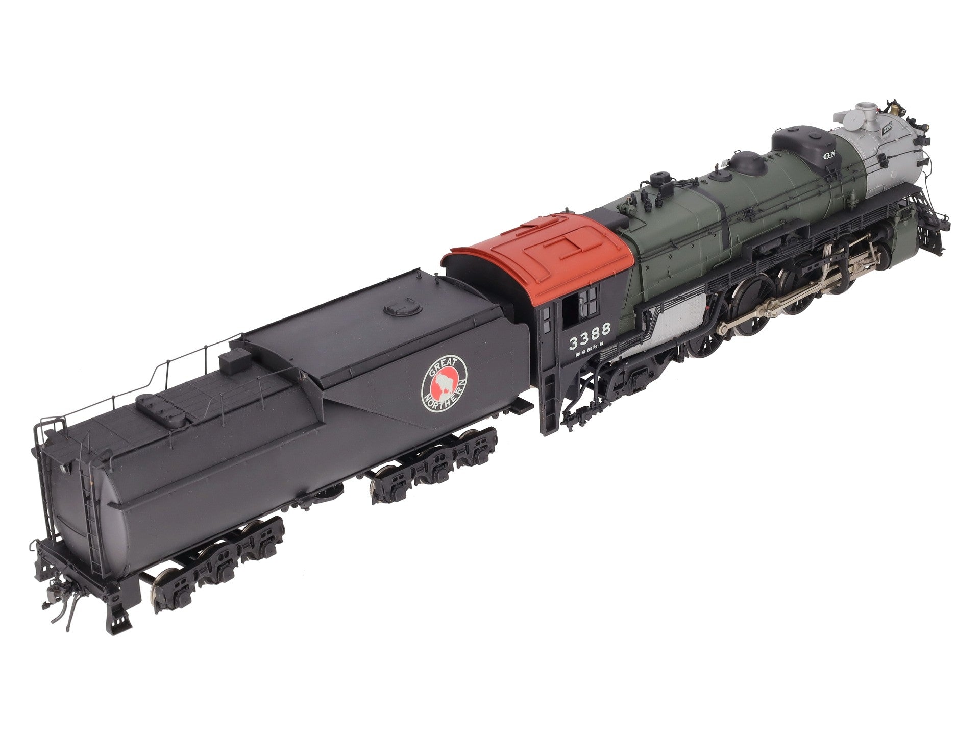 Oriental Limited O Scale Brass GN 2-8-2 Steam Locomotive & Tender #3388 (2-Rail)/Box