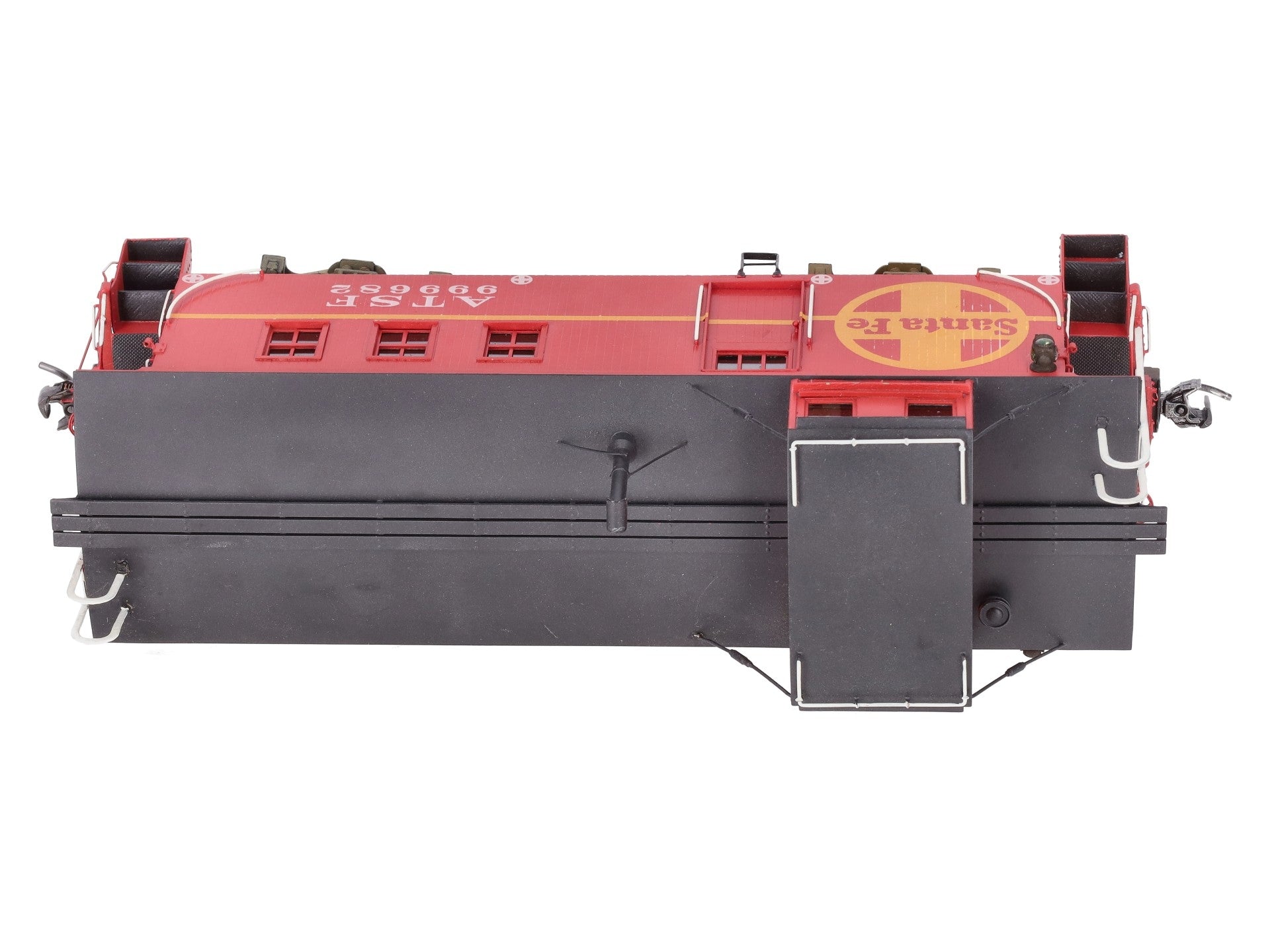 Oriental Limited O Scale Brass ATSF NE-1 Caboose #999682 (2-Rail) - Painted/Box
