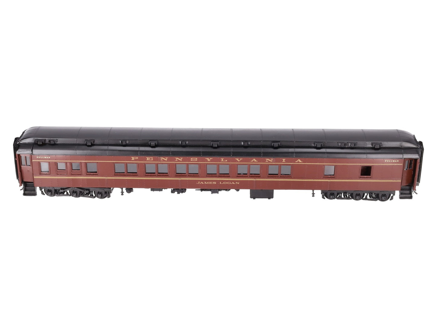 Precision Scale Co. 15397 O Brass PRR Heavyweight 12-Section Sleeper (2-Rail) CP/Box