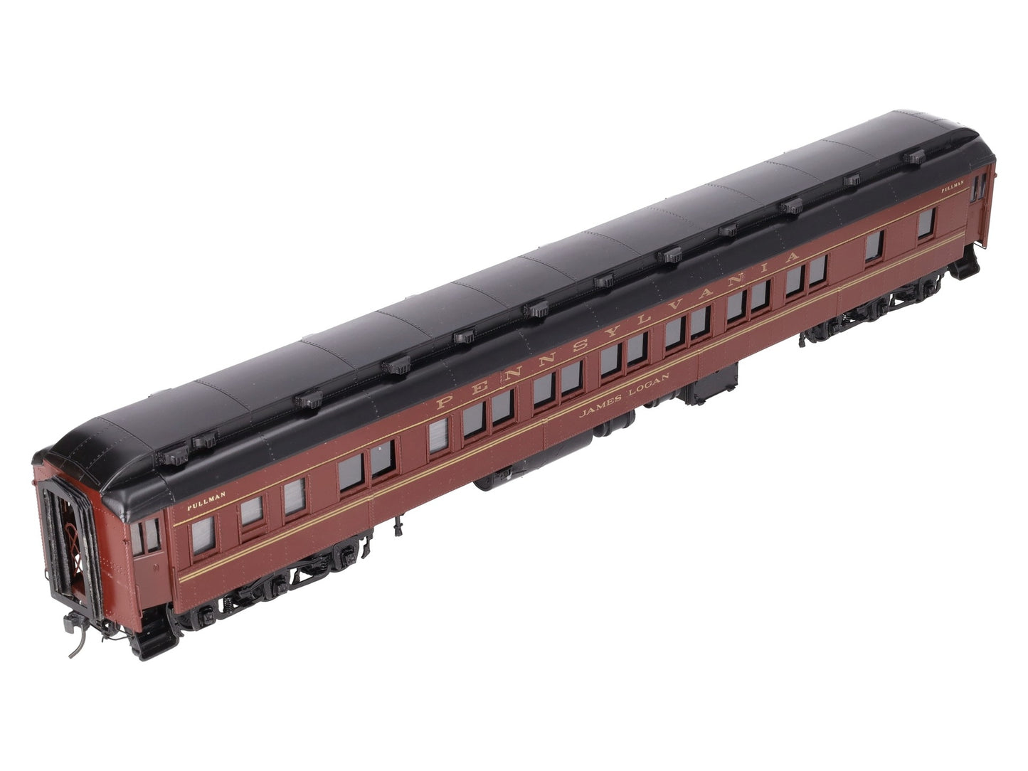 Precision Scale Co. 15397 O Brass PRR Heavyweight 12-Section Sleeper (2-Rail) CP/Box