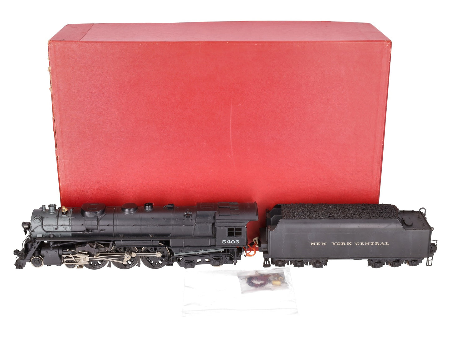 Westside Model Co. O Brass NYC J-3a 4-6-4 Hudson Steam Loco & Tender #5405 - 2R EX/Box