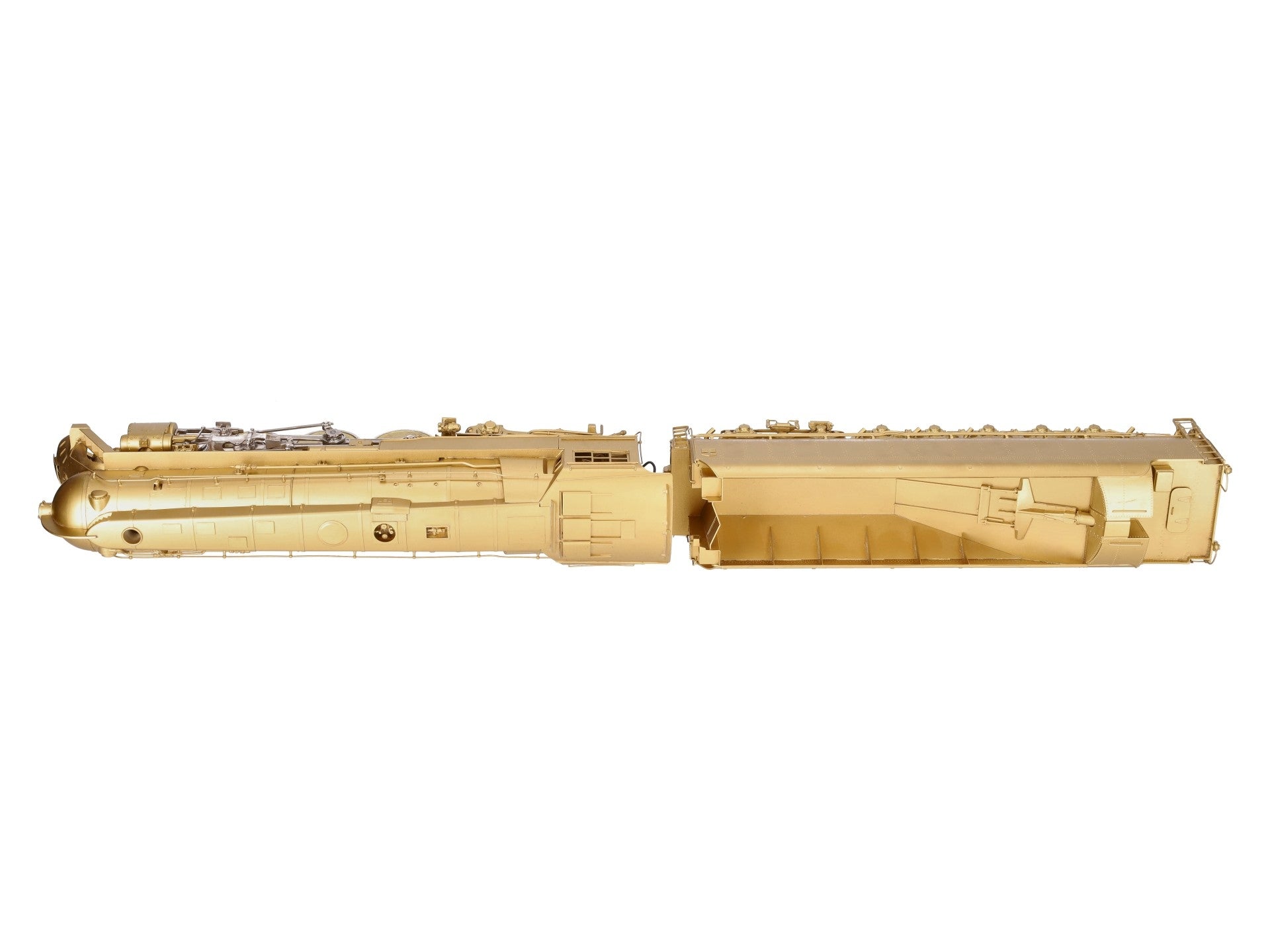 Westside Model Co. O Brass NYC J-3A 4-6-4 Steam Loco & Tender 2-Rail - Unpainted EX/Box