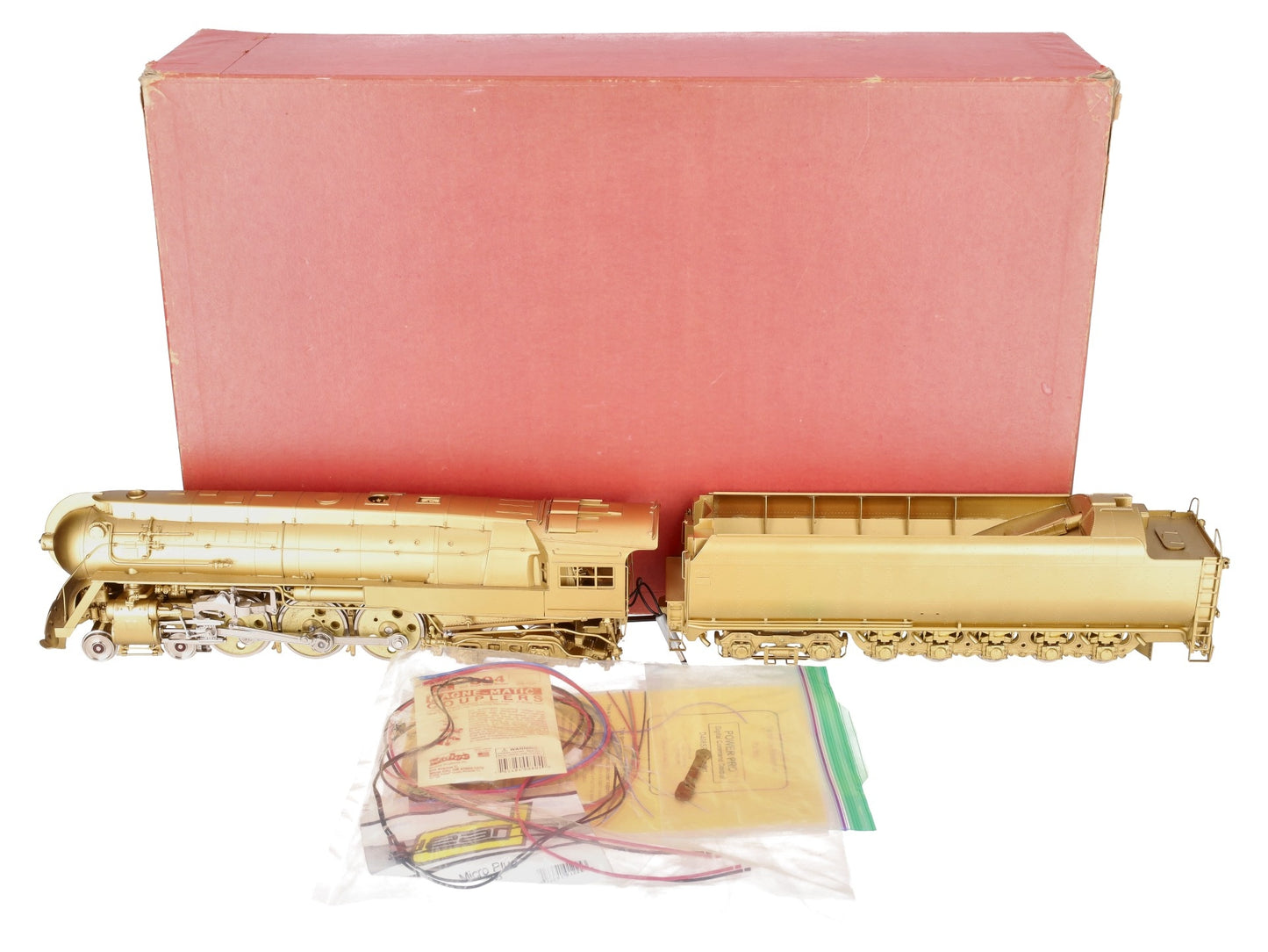 Westside Model Co. O Brass NYC J-3A 4-6-4 Steam Loco & Tender 2-Rail - Unpainted EX/Box