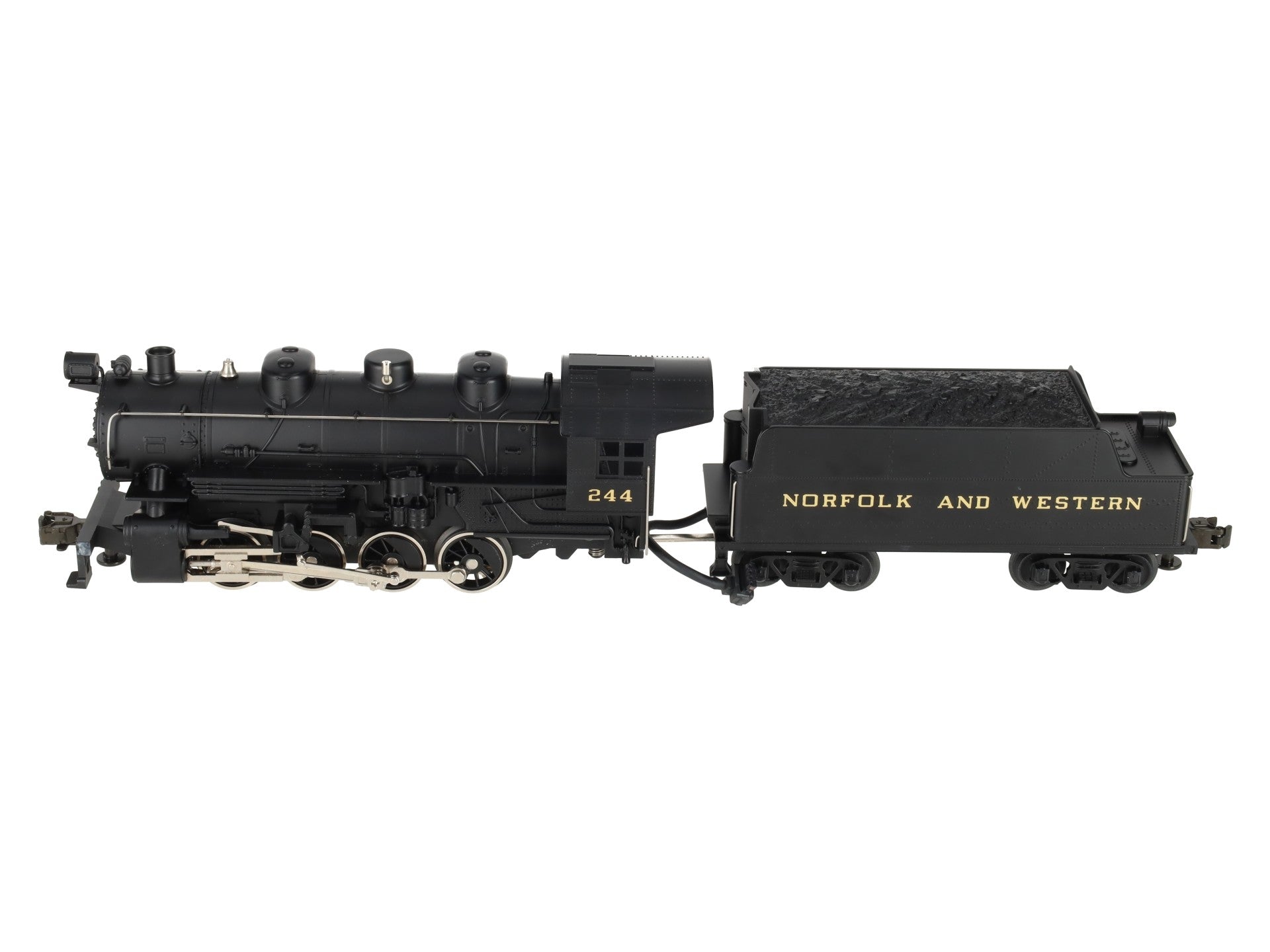 MTH 30-1111L O Scale Norfolk and Western Switch Engine #244 w/PS1 EX/Box