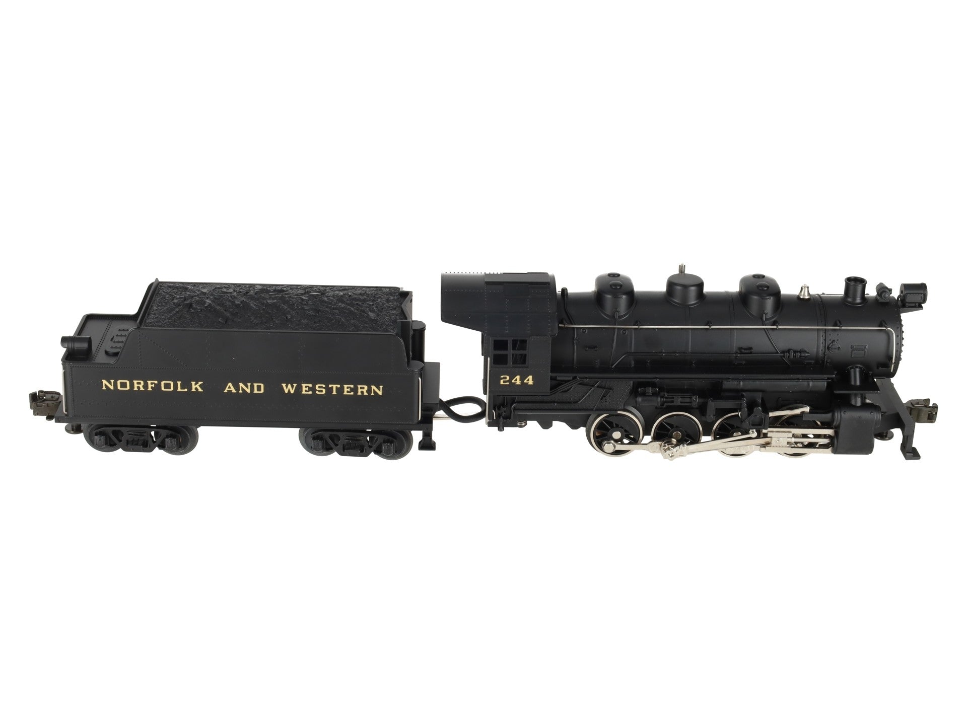 MTH 30-1111L O Scale Norfolk and Western Switch Engine #244 w/PS1 EX/Box