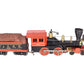 Lionel 1882 Vintage O 4-4-0 Halloween General Steam Locomotive & Tender VG