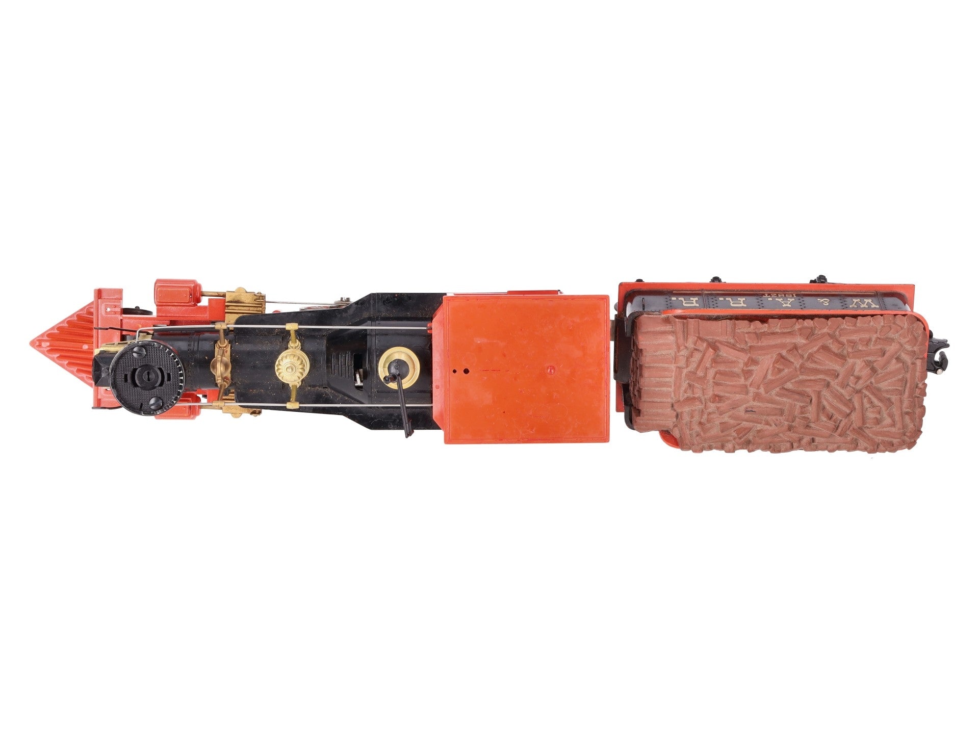 Lionel 1882 Vintage O 4-4-0 Halloween General Steam Locomotive & Tender VG