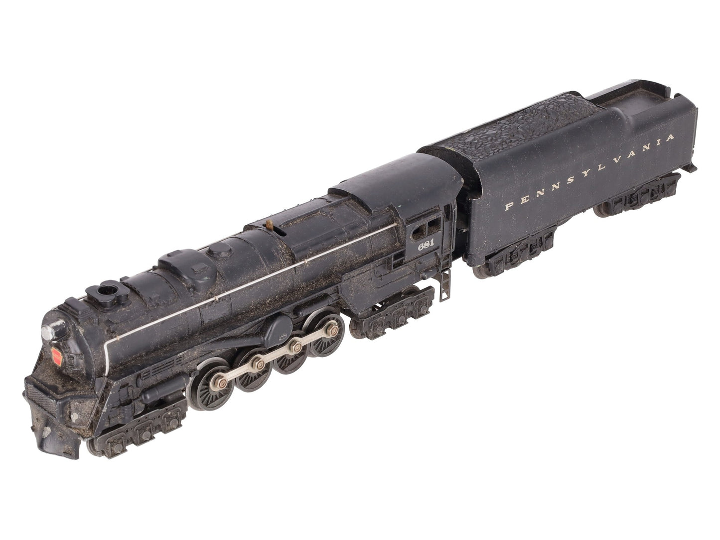 Lionel 681 Vintage O 6-8-6 Die-Cast S2 Steam Turbine Loco w/2671W Tender VG/Box
