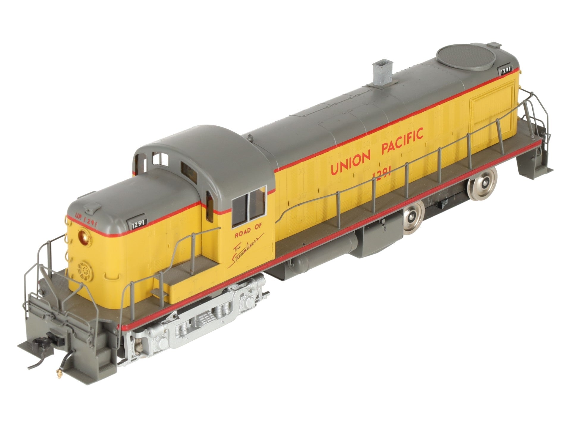 Alco Models S Scale BRASS Union Pacific ALCO RS-3 Diesel Locomotive #1291 EX/Box