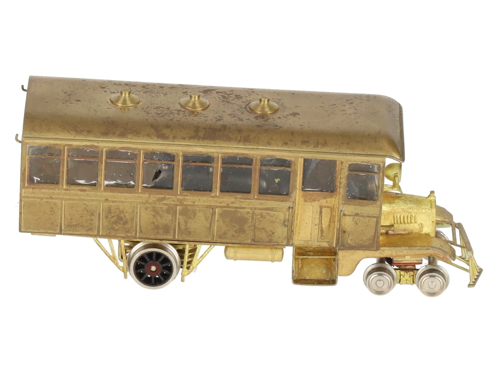 Nickel Plate Products HO BRASS Mack Brill Rail Bus -Unpainted EX/Box
