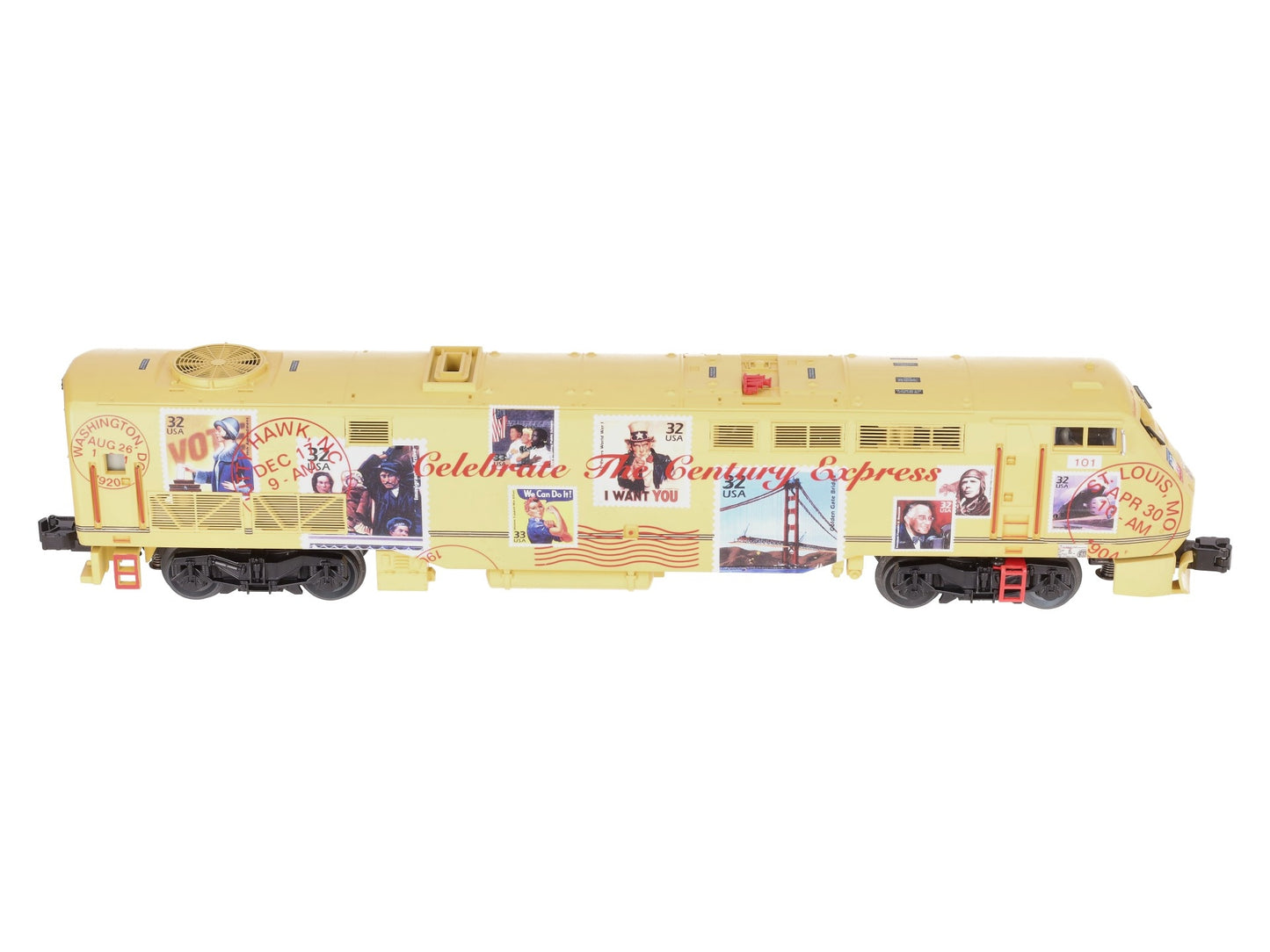 MTH 20-2244-1 USPS Genesis Diesel Engine w/PS2 #100 VG/Box
