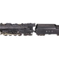 Lionel 736 Vintage O 2-8-4 Lionel Lines Steam Locomotive w/2046W Custom Tender VG