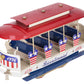 McCoy Vintage O Gauge Bicentennial 1776 Trolly Car VG