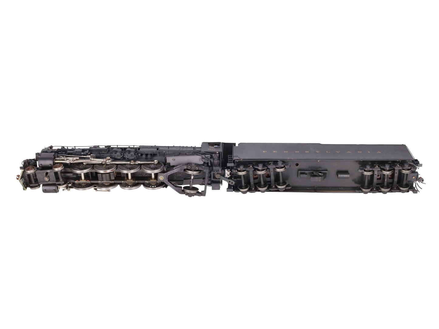 3rd Rail O Gauge BRASS PRR Locomotive & Tender #6774 VG/Box
