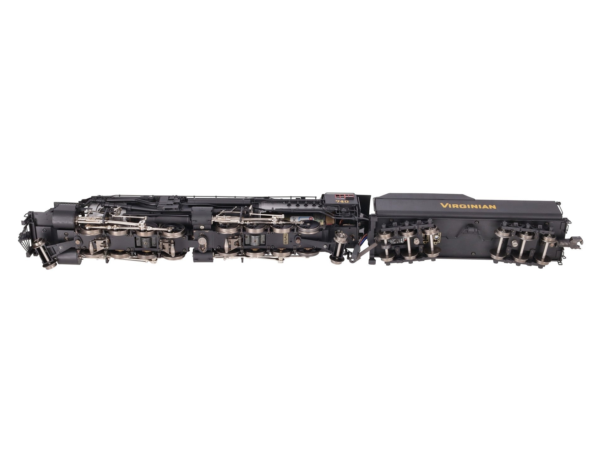 3rd Rail 740 Brass Virginian 2-8-8-2 Steam Loco & Tender #740 LN/Box