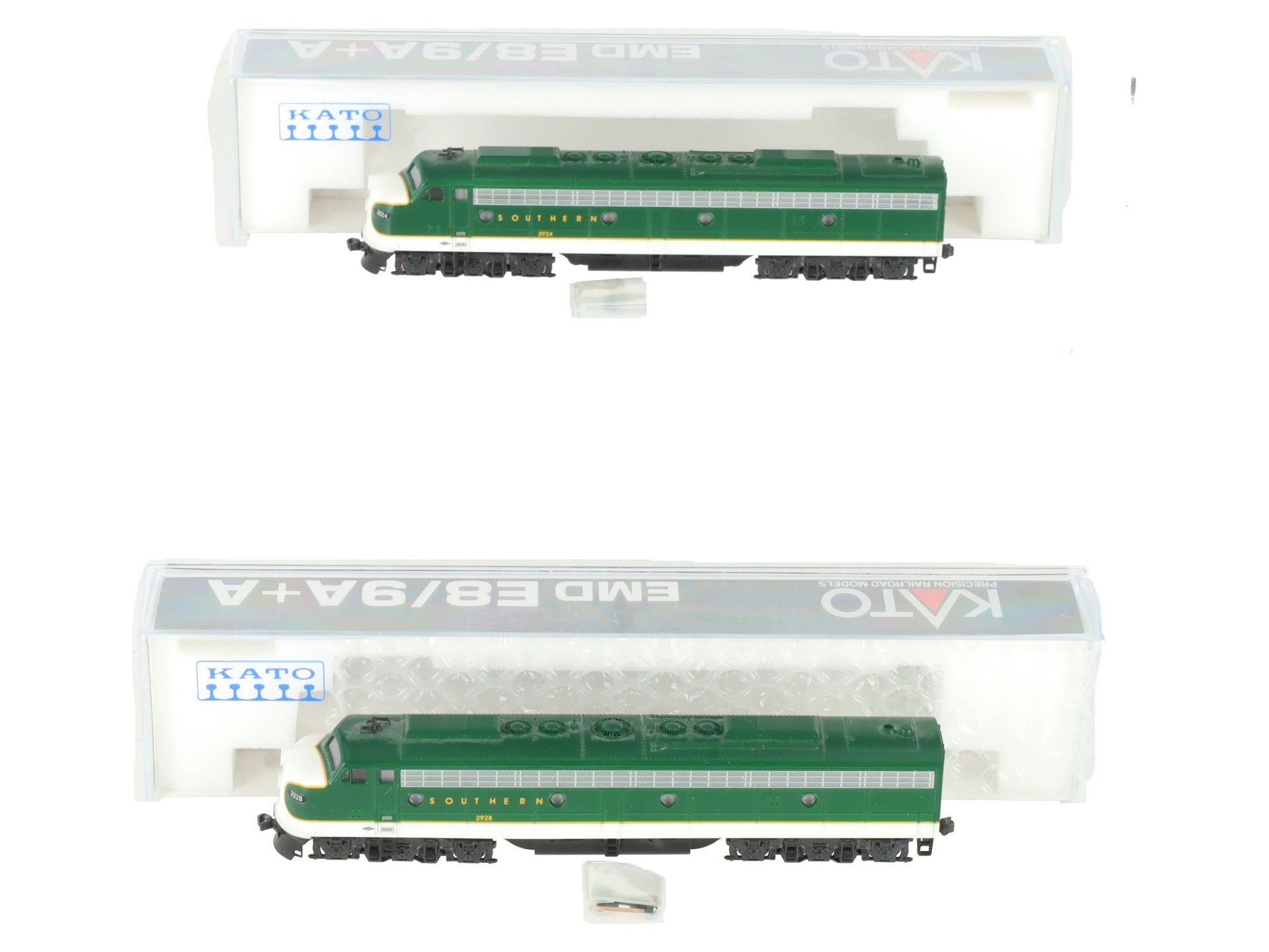 Kato 106-2301 N Scale Southern E8/9 AA Loco. Set EX/Box