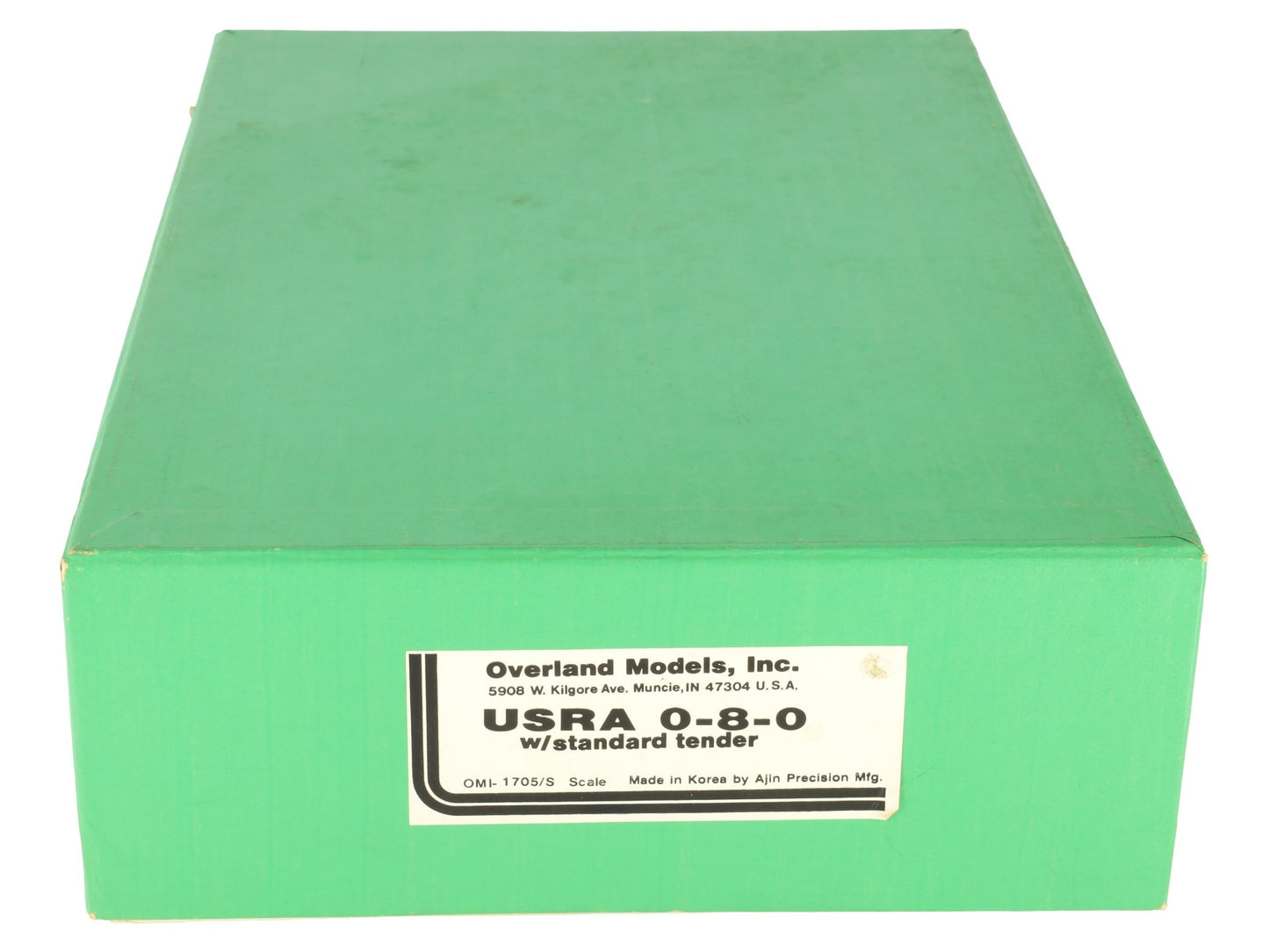 Overland OMI-OMI-1705 Brass S USRA 0-8-0 w/Standard Tender #7810 - Custom/Box